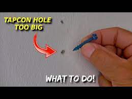 What To Do If Tapcon Anchor Hole