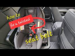 Fix A Twisted Seat Belt Evenflo Safemax