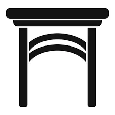 Outdoor Furniture Icon Simple Vector
