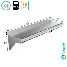 Stainless Steel Wall Shelf