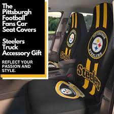 Car Seat Cover Pittsburgh Football
