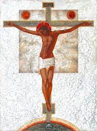 Crucifixion Original Art Print On