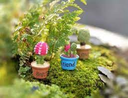 Artificial Mini Flower Trees Miniature