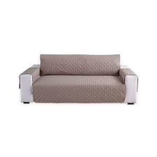 Floofi Khaki Sofa Cover 3 Seater Couch