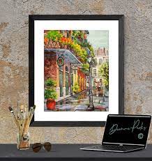 Pirate S Alley Art Print French