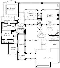 Interior Courtyard Floor Plan For The
