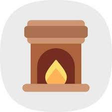 Cozy Fireplace Icons 10 Free Cozy
