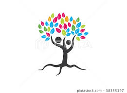 Family Tree Symbol Icon Logo Design