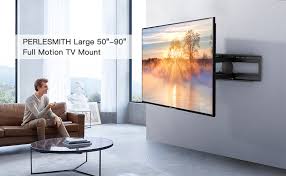 Full Motion Tv Wall Mount For 50 90 Tvs