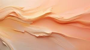 Ai Generated Oil Paint Soft Peach Color