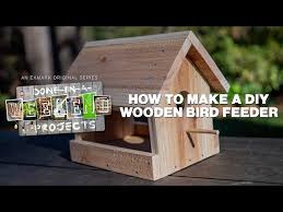 How To Make A Diy Wooden Bird Feeder