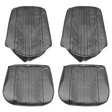 1970 Chevrolet Bucket Seat Covers Black