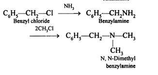 Benzyl Chloride And Reaction Of Amine