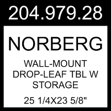 Ikea Norberg Wall Mount Drop Leaf Tbl W
