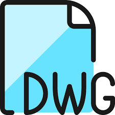 Autocad Dwg File Icon Outline Style