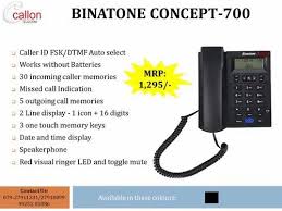 Black Binatone Landline Phones For