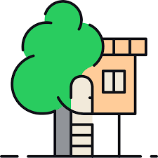 Tree House Icon For Free