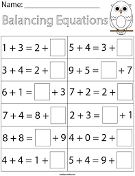 First Grade Math Worksheets