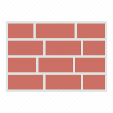 Bricks Blocks Wall Construction Icon