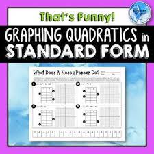 Graphing Quadratics In Standard Form