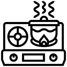 Burner Cooking Fire Gas Stove Icon