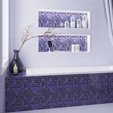 Matte Finished Glass Mosaic Tile