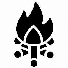 Bonfire Burning Wood Fire Fireplace