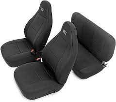 Black Neoprene Seat Covers For 2003