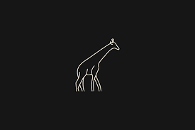 Giraffe Logo Icon Design Vector
