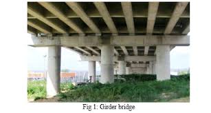 cable stayed bridge and girder bridge