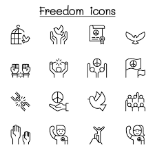 100 000 Freedom Icon Vector Images