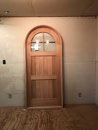 Wood Custom Arched Top Doors Jim