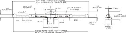 forklift telescopic lift beam