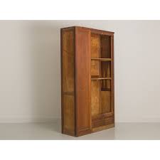 Vintage Stained Oak Storage Cabinet