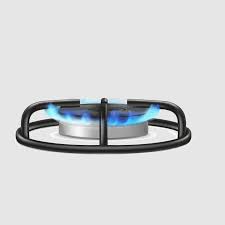 Steel Pipe Gas Stove Flame Oil And