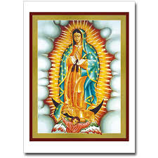 Our Lady Of Guadalupe Icon Greeting Card
