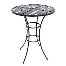 Wrought Iron Outdoor Bar Table Ieo 205