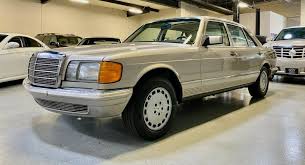 Pristine 1985 Mercedes S Class W126