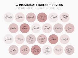 Buy Instagram Highlight Covers