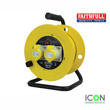 Cable Reel 110v 25mtr Icon Fasteners