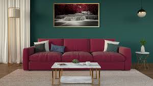 Burgundy Sofa What Color Wall 7 Glam