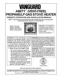 Vent Free Propane Lp Gas Stove Heater