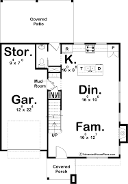 2 Story Modern Style House Plan Lakeview