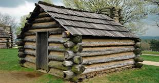 Old European Culture Log Cabin