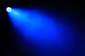 blue light ray angel color
