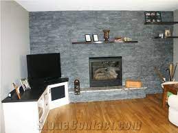 Grey Slate Fireplace From United States