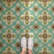 Floor Cloth Retro Vinyl Flooring