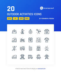 Outdoor Activities Icon Pack