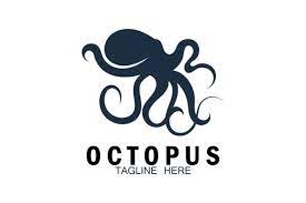 Octopus Icon Vector Ilration Logo