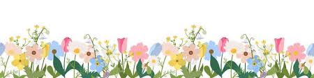 Flower Garden Vector Art Icons And